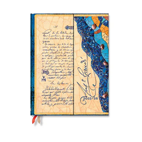 Paperblanks Планер Gaudi, Ultra, вертикален, твърда корица, 104 листа, за 2025-2026 годинана ниска цена с бърза доставка - BestPC.BG