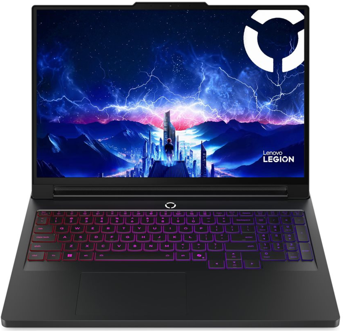 Лаптоп LENOVO Legion Pro 7 Intel Core Ultra 9 275HX, 5.4 GHz, 32GB DDR5, 1TB PCIe, RTX5080 16GB, 16inch WQXGA OLED, 240Hz, черенна ниска цена с бърза доставка - BestPC.BG