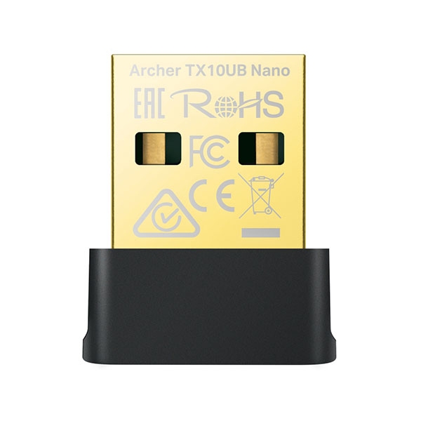 Мрежова LAN карта/адаптер Wi-Fi AX900+BT5.3 U2.0, TP-Link Archer TX10UB Nanoна ниска цена с бърза доставка - BestPC.BG