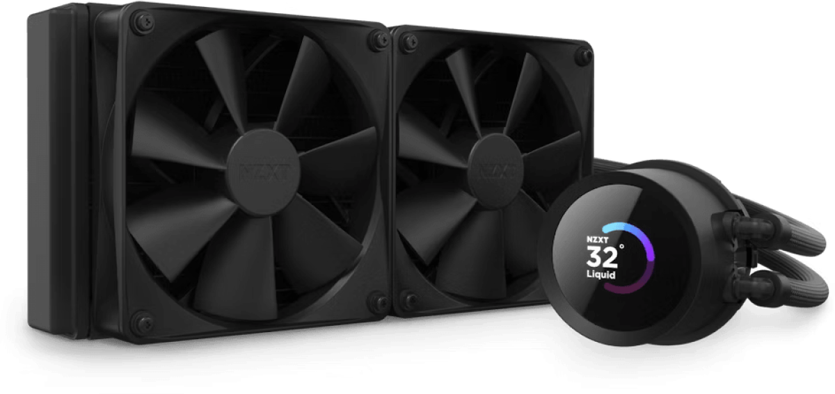 Охладител за процесор NZXT Kraken 240 Black - LCD Displayна ниска цена с бърза доставка - BestPC.BG