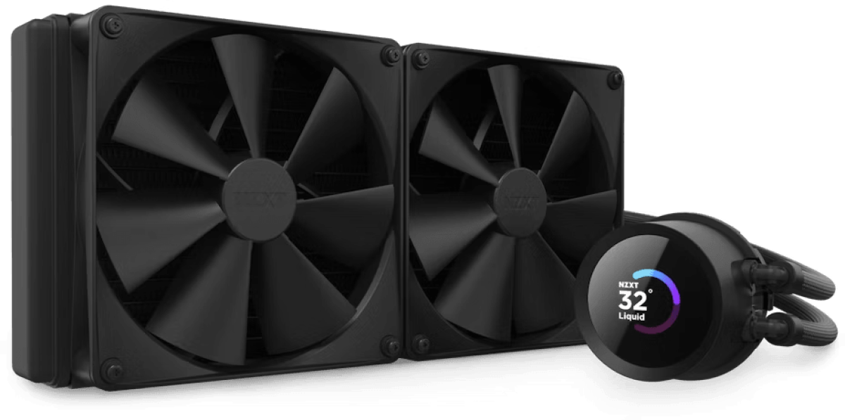 Охладител за процесор NZXT Kraken 280 Black - LCD Displayна ниска цена с бърза доставка - BestPC.BG