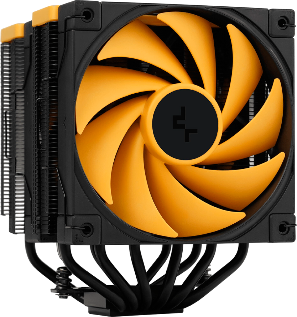 Охладител за процесор DeepCool AK620 ZERO DARK ZORIA, 2 x 120 мм. PWM вентилатор, 6 топлинни тръбина ниска цена с бърза доставка - BestPC.BG