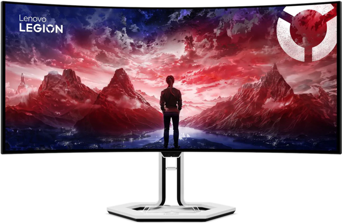 Монитор Геймърски Lenovo - 34" WQHD, 3440x1440 OLED, Антирефлексен, 800R кривина, 0,03 ms., Честота на опресняване 240 Hz, Черно - бялна ниска цена с бърза доставка - BestPC.BG