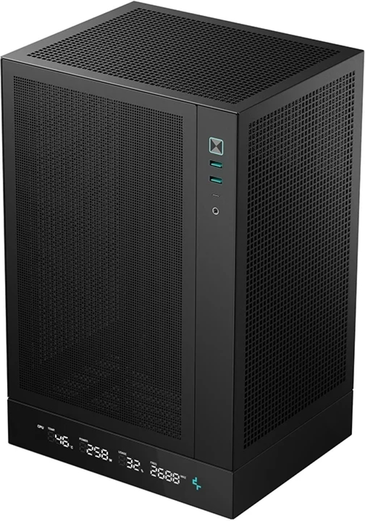 DeepCool кутия Case mini-ITX - CH170 DIGITALна ниска цена с бърза доставка - BestPC.BG