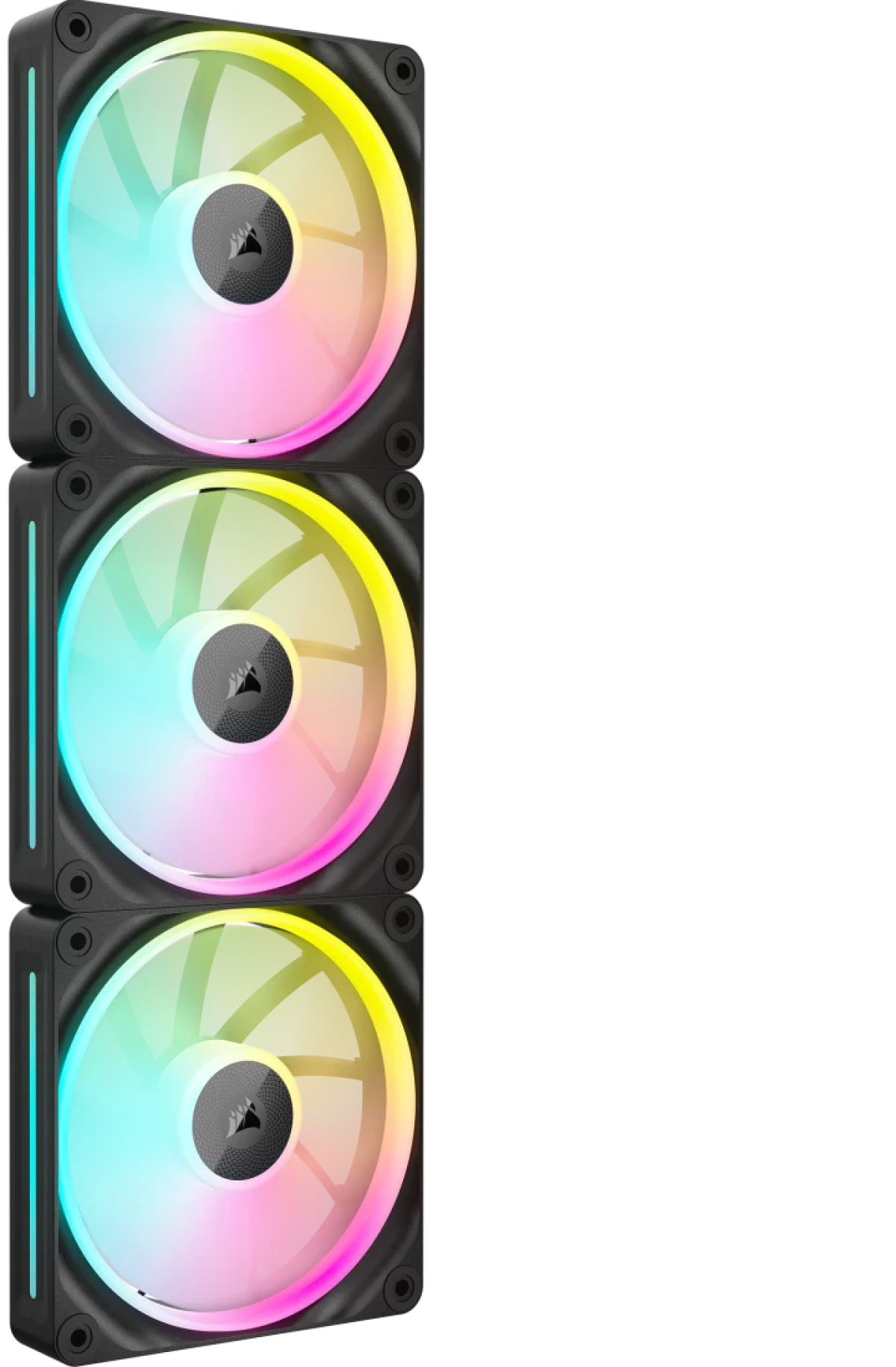 Вентилатор CORSAIR LX RGB Series, iCUE LINK LX120 RGB, 120mm RGB Fan, Triple Fan Kitна ниска цена с бърза доставка - BestPC.BG