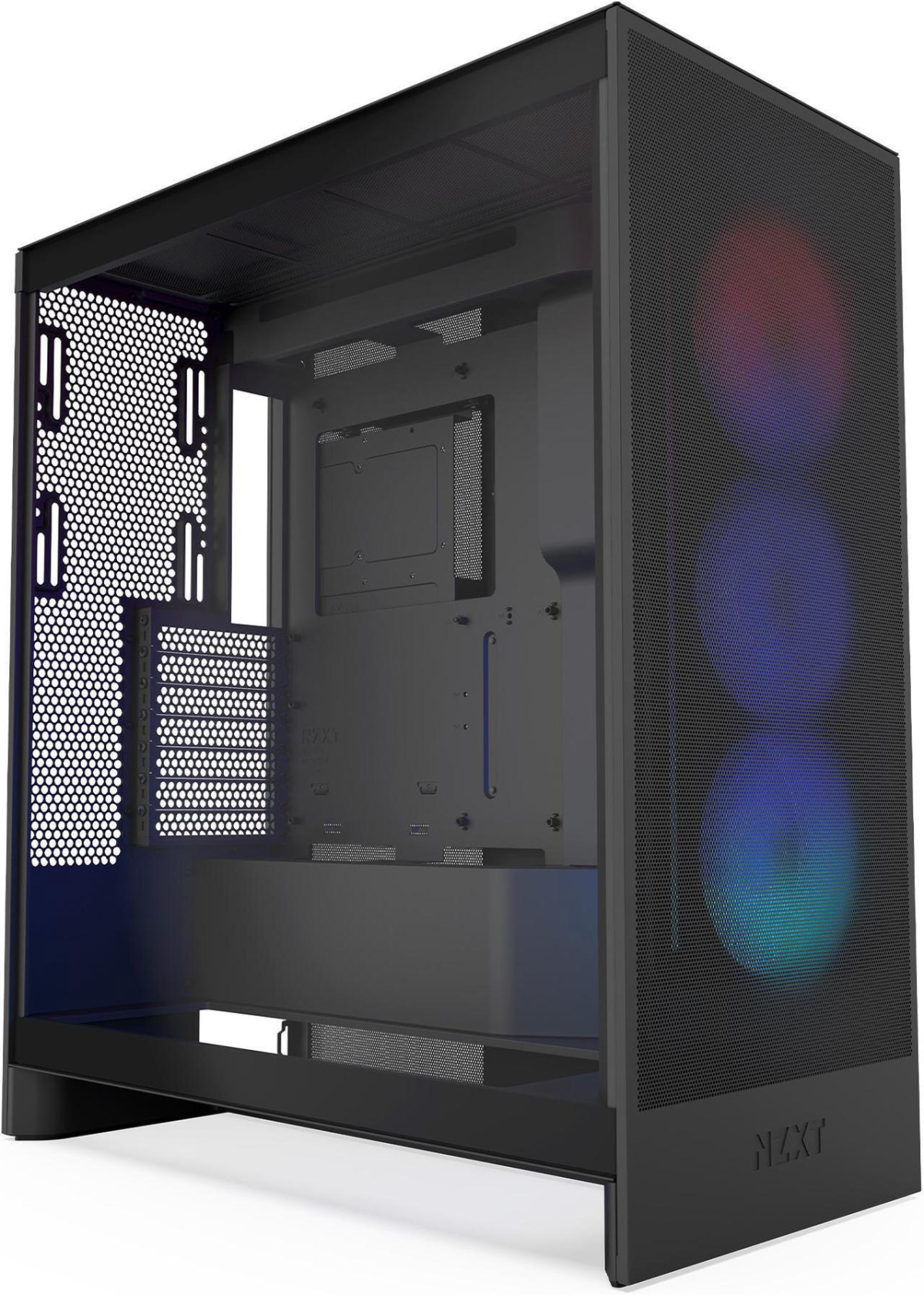 Кутия NZXT H7 Flow RGB 2024 Edition - Blackна ниска цена с бърза доставка - BestPC.BG