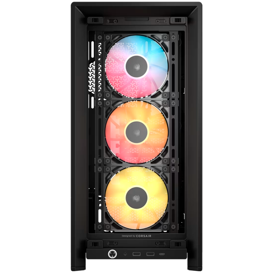 Кутия Corsair FRAME 4000D RS ARGB Mid-Tower, Blackна ниска цена с бърза доставка - BestPC.BG