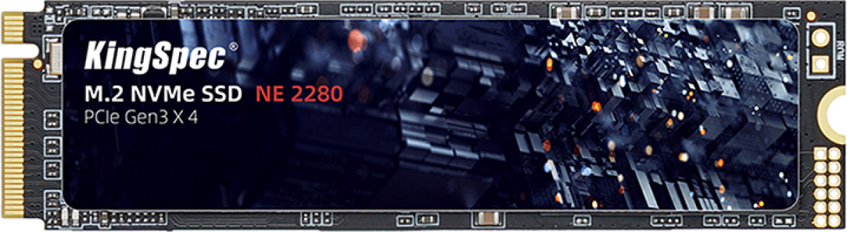 SSD KingSpec NE-1TB (1TB, NVMe M.2 2280)на ниска цена с бърза доставка - BestPC.BG