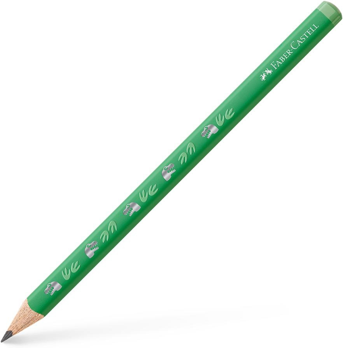 Faber-Castell Молив Jumbo Динозавър, чернографитен, НВ, зеленна ниска цена с бърза доставка - BestPC.BG