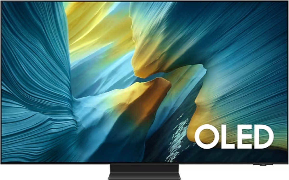Телевизор Samsung OLED 77S95F, Smart, Ultra HD 4K, Glare Free, 100Hz 100Hz (Up to 165Hz) Model 2025на ниска цена с бърза доставка - BestPC.BG