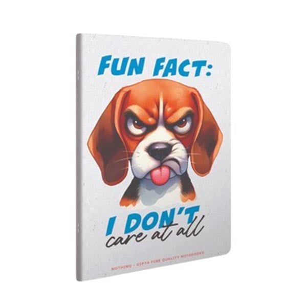 Продукт Gipta Тетрадка Nothing A4, бяла хартия, широки редове, PP корица, 60 листана ниска цена с бърза доставка - BestPC.BG