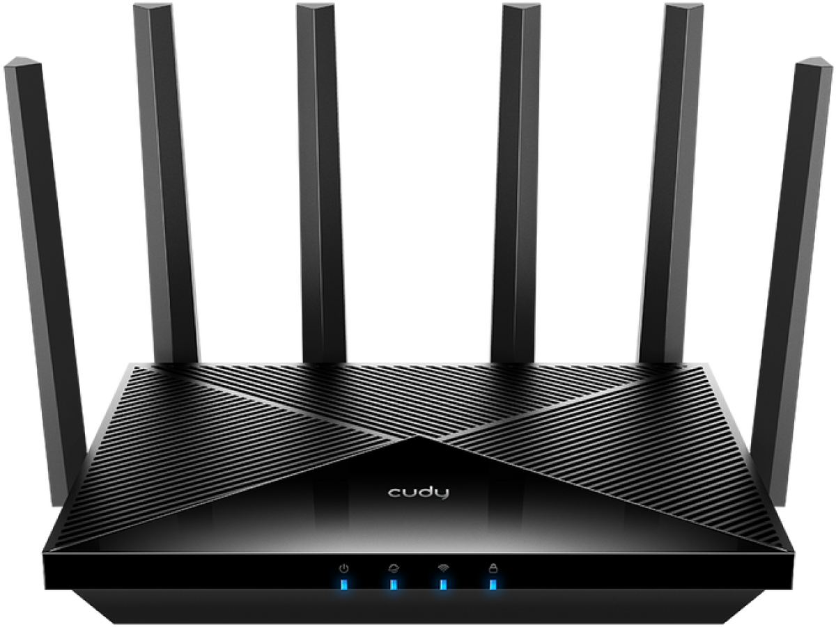 Безжичен рутер Cudy WR6500H, BE6500 двубандов Wi-Fi 7, 1x2.5Gbps WAN порт,4x10-100-1000, 6x5dBi антенина ниска цена с бърза доставка - BestPC.BG