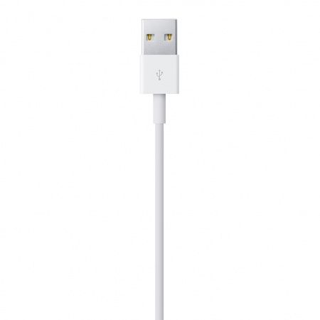 USB кабел Apple, USB към Lightning, 1 м, бялна ниска цена с бърза доставка - BestPC.BG