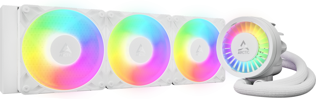Водно охлаждане Охладител за процесор Arctic Liquid Freezer III Pro 360 A-RGB - Whiteна ниска цена с бърза доставка - BestPC.BG