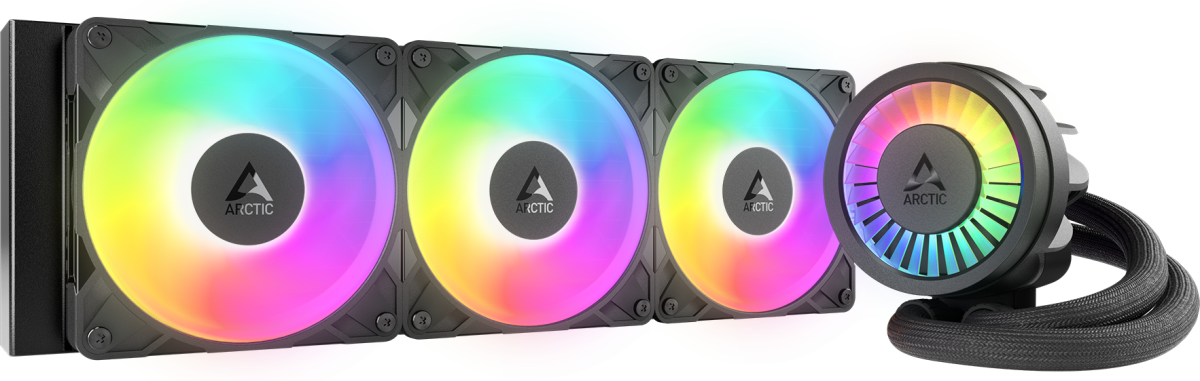 Охладител за процесор Arctic Liquid Freezer III Pro 360 A-RGB - Blackна ниска цена с бърза доставка - BestPC.BG