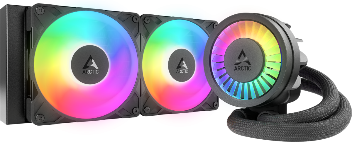 Водно охлаждане Охладител за процесор Arctic Liquid Freezer III Pro 240 A-RGB  - Blackна ниска цена с бърза доставка - BestPC.BG