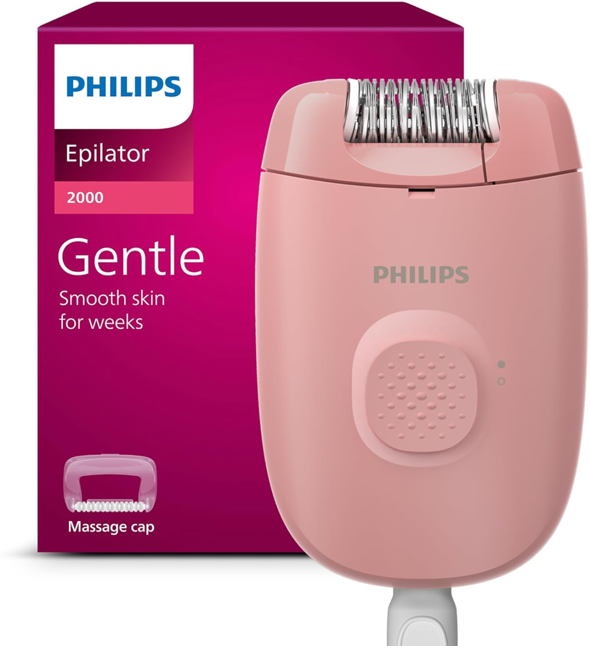 PHILIPS Epilator Series 2000 1 speed settingна ниска цена с бърза доставка - BestPC.BG