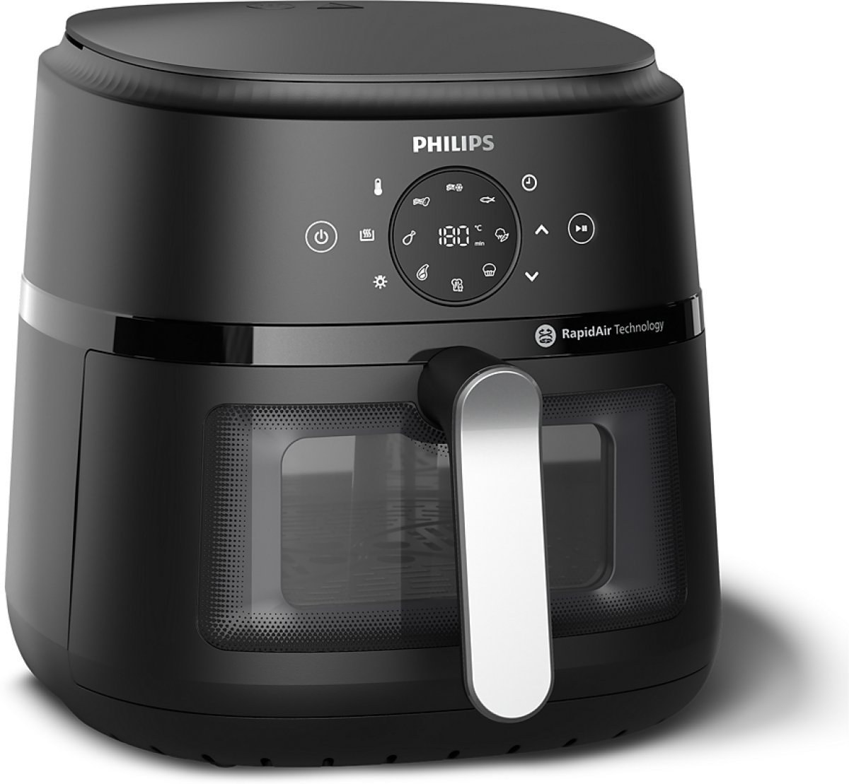 PHILIPS Airfryer Series 2000 6.2l Rapid Air LED Dislpayна ниска цена с бърза доставка - BestPC.BG
