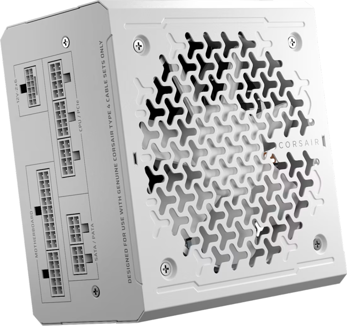 Захранване CORSAIR RM1000e White, 1000 Watt, Cybenetics Gold Certified, Fully Modularна ниска цена с бърза доставка - BestPC.BG