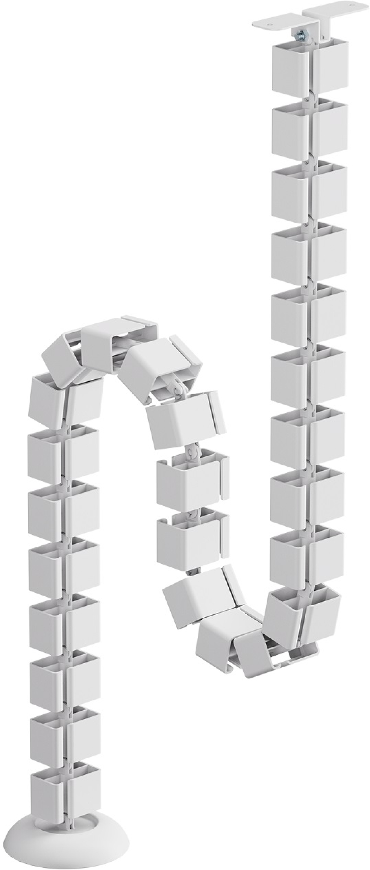 Продукт SBOX CC-1016W, Органайзер за кабели, 1.20 м, 99 x 99 x 1292, бялна ниска цена с бърза доставка - BestPC.BG