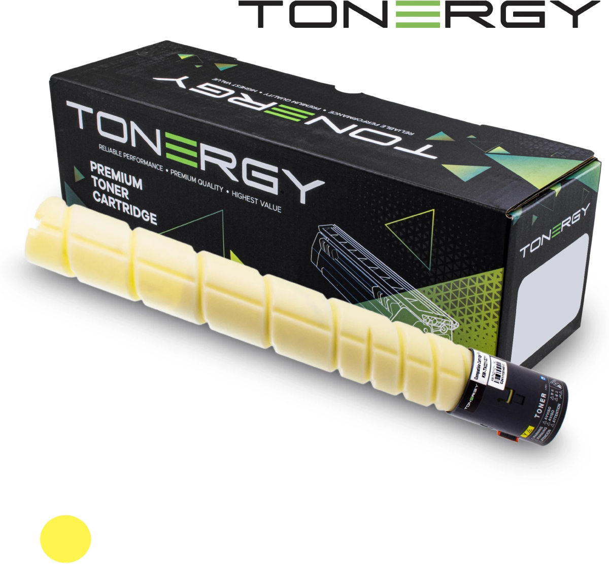 Tonergy съвместима Тонер Касета Compatible Toner Cartridge KONICA MINOLTA TN-221-TN-321 A8K3250, Yellow 21kна ниска цена с бърза доставка - BestPC.BG