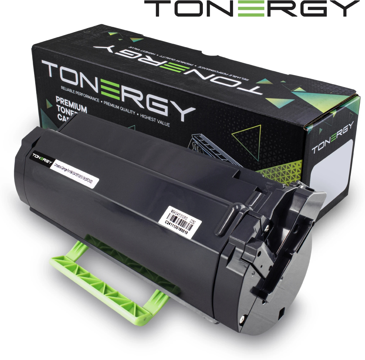 Tonergy съвместима Тонер Касета Compatible Toner Cartridge LEXMARK 50F2X00, High Capacity 10kна ниска цена с бърза доставка - BestPC.BG