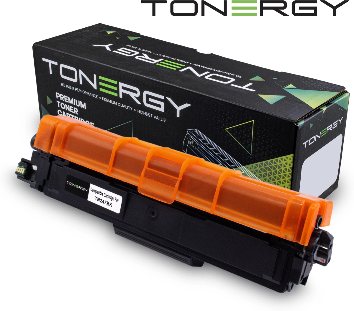 Tonergy съвместима Тонер Касета Compatible Toner Cartridge BROTHER TN247BK Black, High Capacity 3kна ниска цена с бърза доставка - BestPC.BG