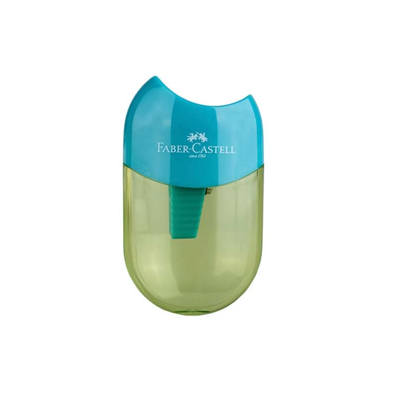 Faber-Castell Острилка Trend, единична, с контейнер, асортина ниска цена с бърза доставка - BestPC.BG