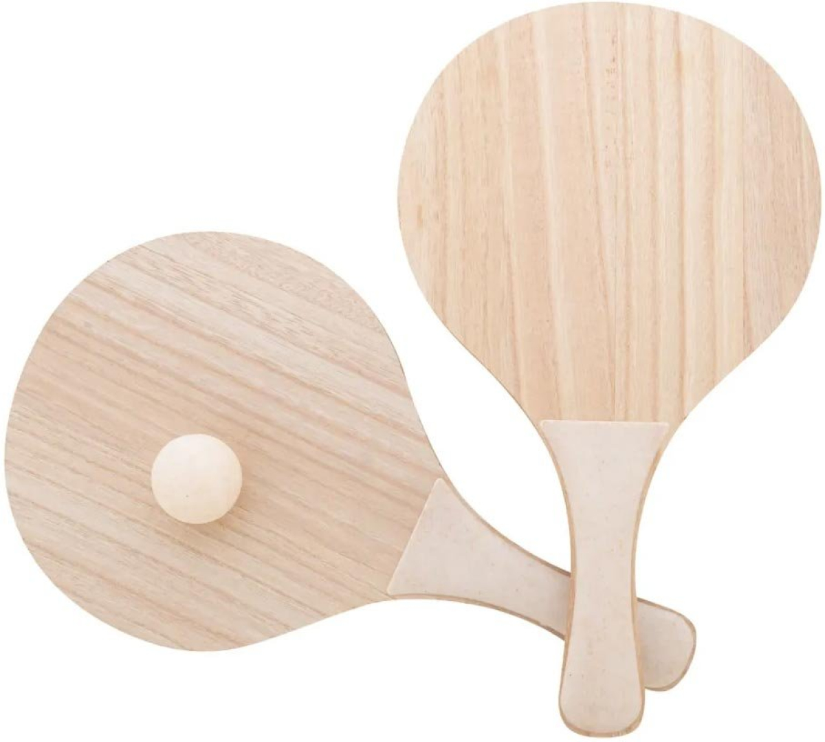 Cool Комплект за плажен тенис Boanis, 2 ракети и 1 топка, дървенна ниска цена с бърза доставка - BestPC.BG