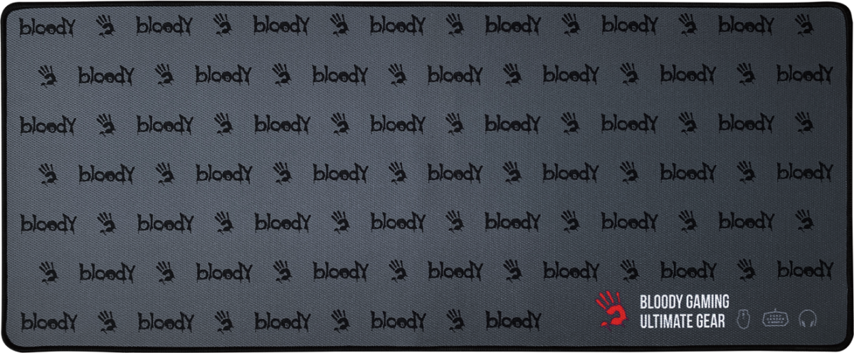Подложка за мишка Геймърска Bloody BP-30L, XL размер, 750 x 300 x 3mmна ниска цена с бърза доставка - BestPC.BG