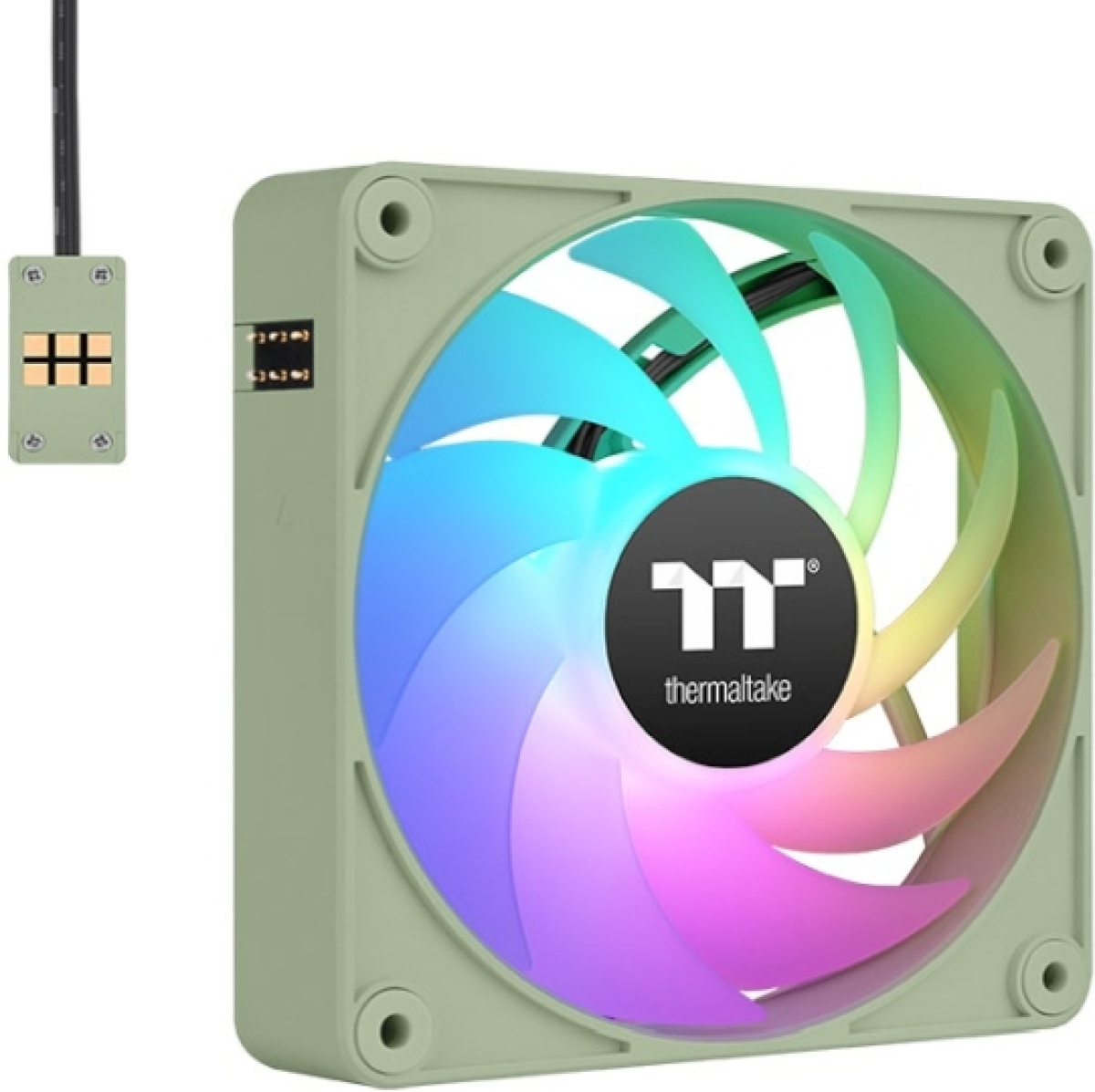 Вентилатор Thermaltake CT140 EX ARGB Sync PC Cooling Fan 3 Pack Magnetic Connect Matcha Greenна ниска цена с бърза доставка - BestPC.BG