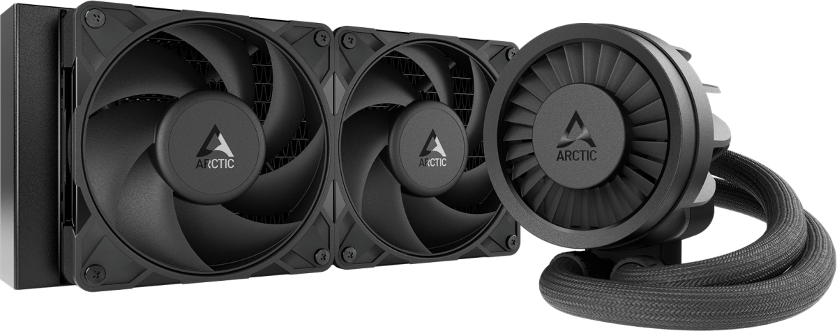 Arctic водно охлаждане Liquid Freezer III 240 Pro Blackна ниска цена с бърза доставка - BestPC.BG
