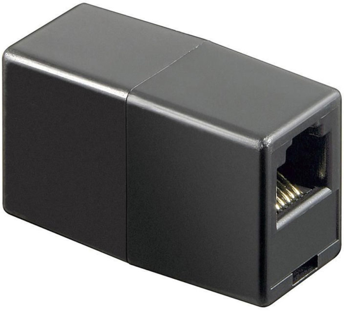 Конектор / букса Преходник за телефонен кабел RJ12 6P6C-6P6C, 1:1на ниска цена с бърза доставка - BestPC.BG