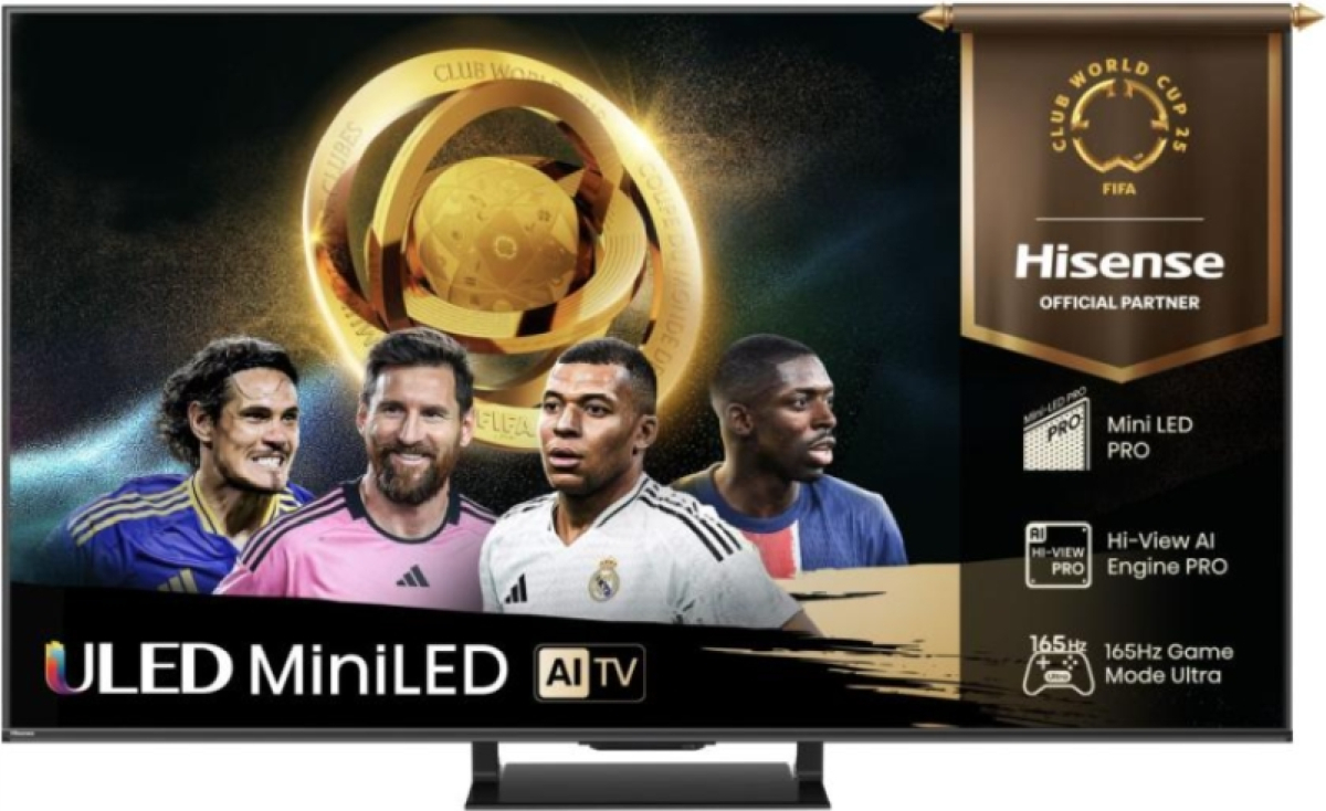 Телевизор Hisense 75"U7Q Pro, 4K Ultra HD 3840x2160, ULED, FALD, Quantum Dot, 165Hz, IPS, 4xHDMI, 2xUSB, LANна ниска цена с бърза доставка - BestPC.BG