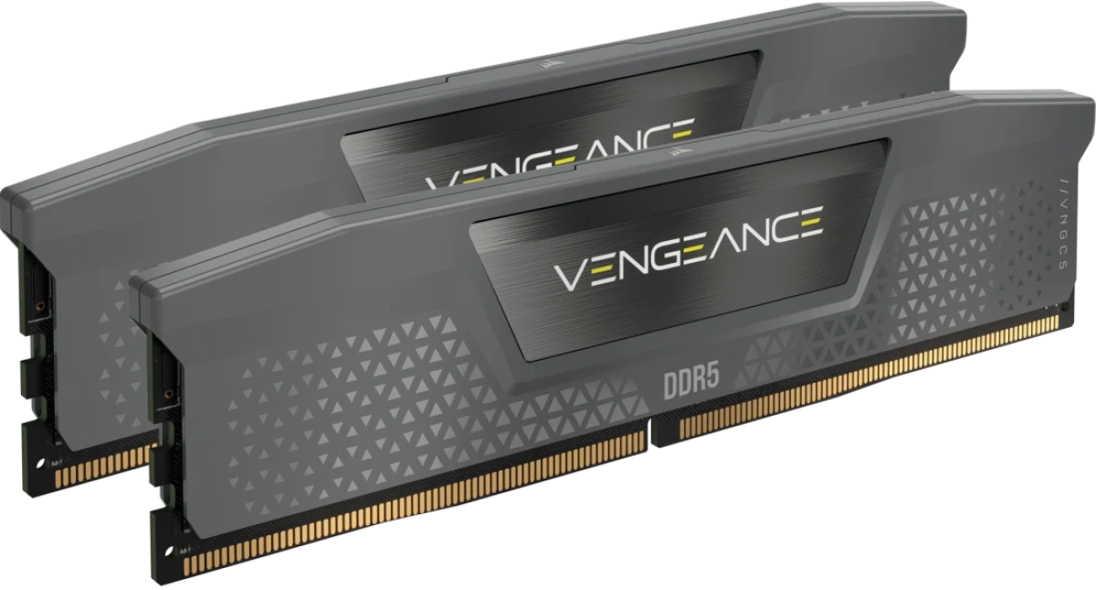 Памет CORSAIR VENGEANCE DDR5 32GB (2 x 16GB) DDR5 6000 CL28-36-36-96 1.40V Intel XMP & AMD EXPO - GREYна ниска цена с бърза доставка - BestPC.BG