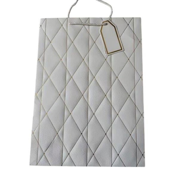 Подаръчна торбичка, каре, 30 х 42 х 12 cm, бялана ниска цена с бърза доставка - BestPC.BG