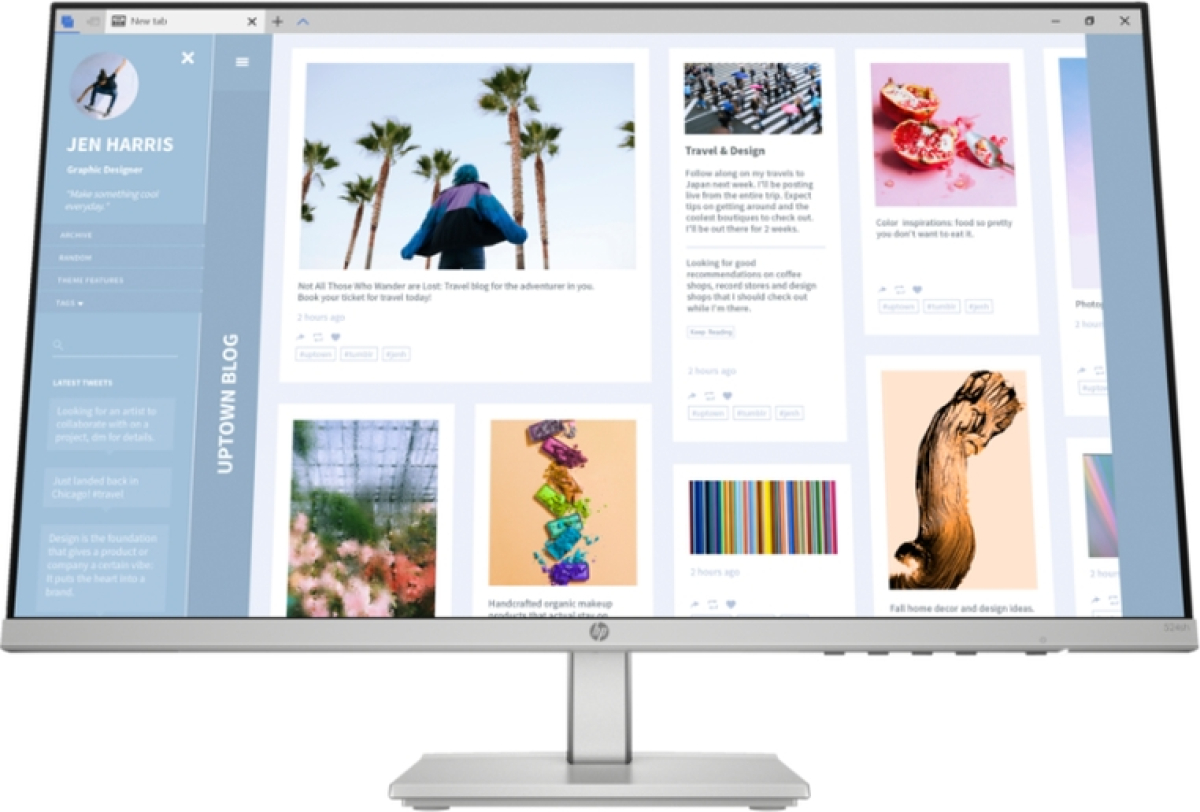 Монитор HP Series 5 23.8" FHD Height Adjust - 524shна ниска цена с бърза доставка - BestPC.BG