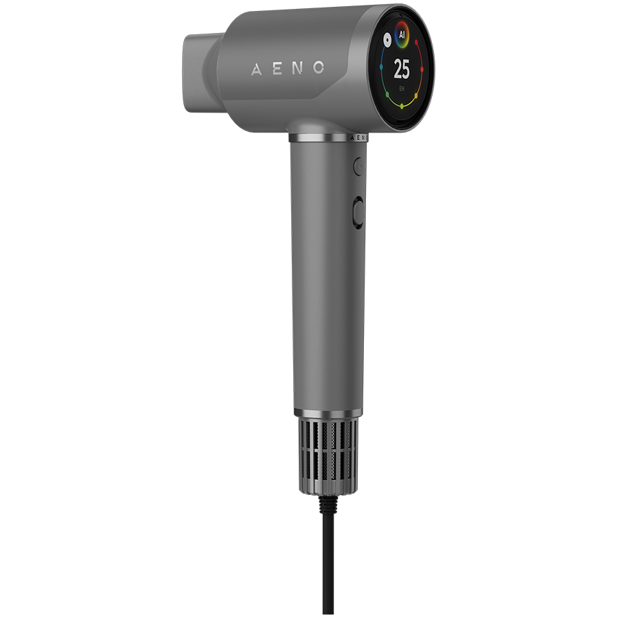 Сешоар AENO AI ProDryer HD5G, с AI функции, йонна технология, NTC сензор, офлайн гласово управление, сивна ниска цена с бърза доставка - BestPC.BG