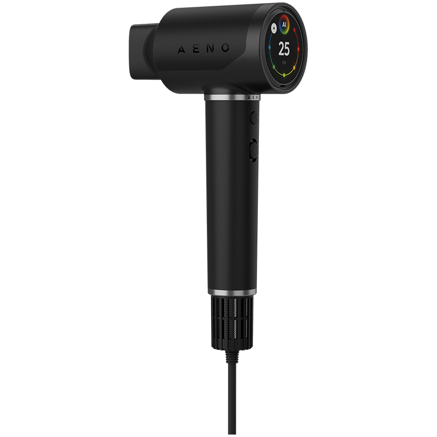 Сешоар AENO AI ProDryer HD5B, с AI функции, йонна технология, NTC сензор, офлайн гласово управление, черенна ниска цена с бърза доставка - BestPC.BG