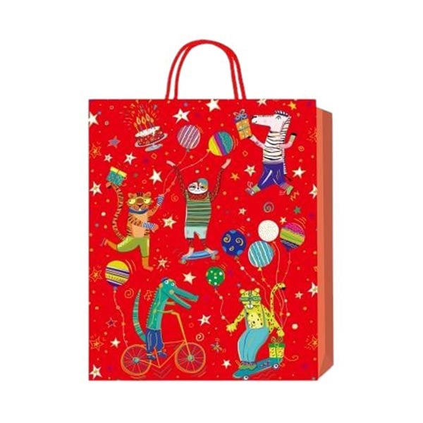 Подаръчна торбичка, детска, 18 х 23 х 8 cm, червенана ниска цена с бърза доставка - BestPC.BG