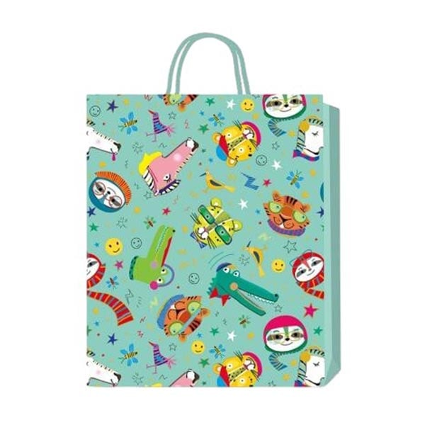 Подаръчна торбичка, детска, 18 х 23 х 8 cm, ментана ниска цена с бърза доставка - BestPC.BG