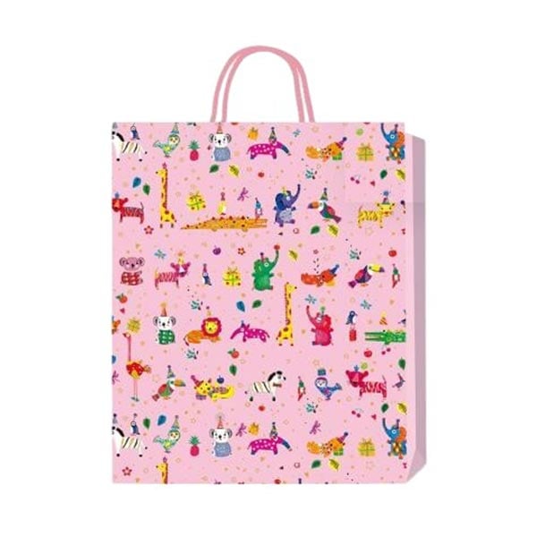 Подаръчна торбичка, детска, 18 х 23 х 8 cm, розована ниска цена с бърза доставка - BestPC.BG
