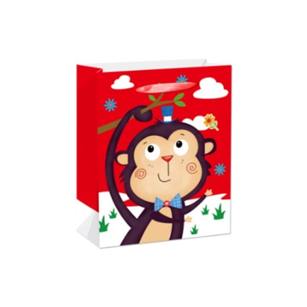 Подаръчна торбичка, маймуна, детска, 31 х 40 х 12 cm, червенана ниска цена с бърза доставка - BestPC.BG
