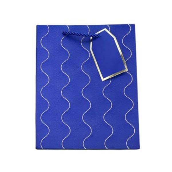 Подаръчна торбичка, 26 х 32 х 10 cm, синяна ниска цена с бърза доставка - BestPC.BG