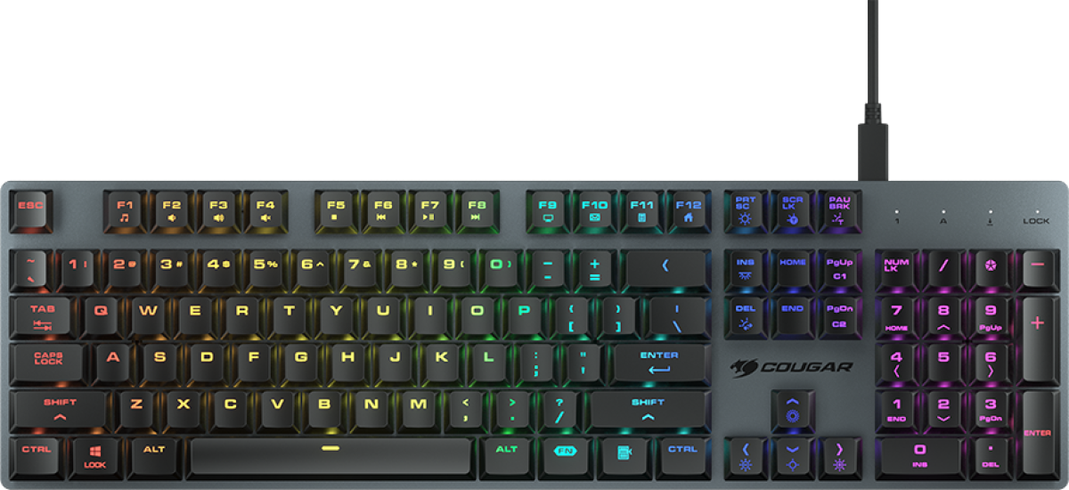 Клавиатура COUGAR LUXLIM Gaming Keyboardна ниска цена с бърза доставка - BestPC.BG