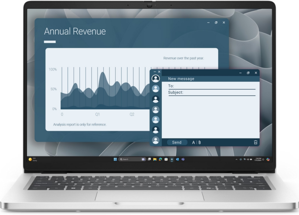 Лаптоп Dell Pro 14 PC14255, AMD Ryzen AI 5 PRO 340 , 512GB SSD, 16GB DDR5, 14" FHD+(1920x1200), Windows 11 Proна ниска цена с бърза доставка - BestPC.BG