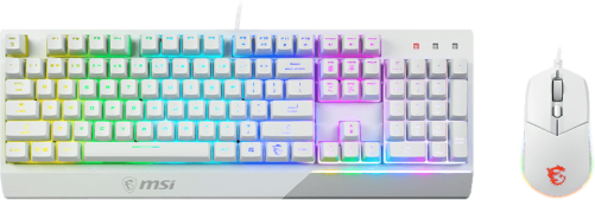 Клавиатура MSI VIGOR GK30 COMBO WHITE USна ниска цена с бърза доставка - BestPC.BG