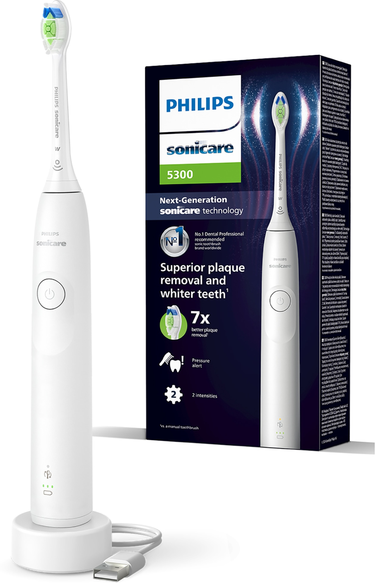 PHILIPS toothbrush Sonicare HX7108-01 BrushPacer and SmartTimer whiteна ниска цена с бърза доставка - BestPC.BG
