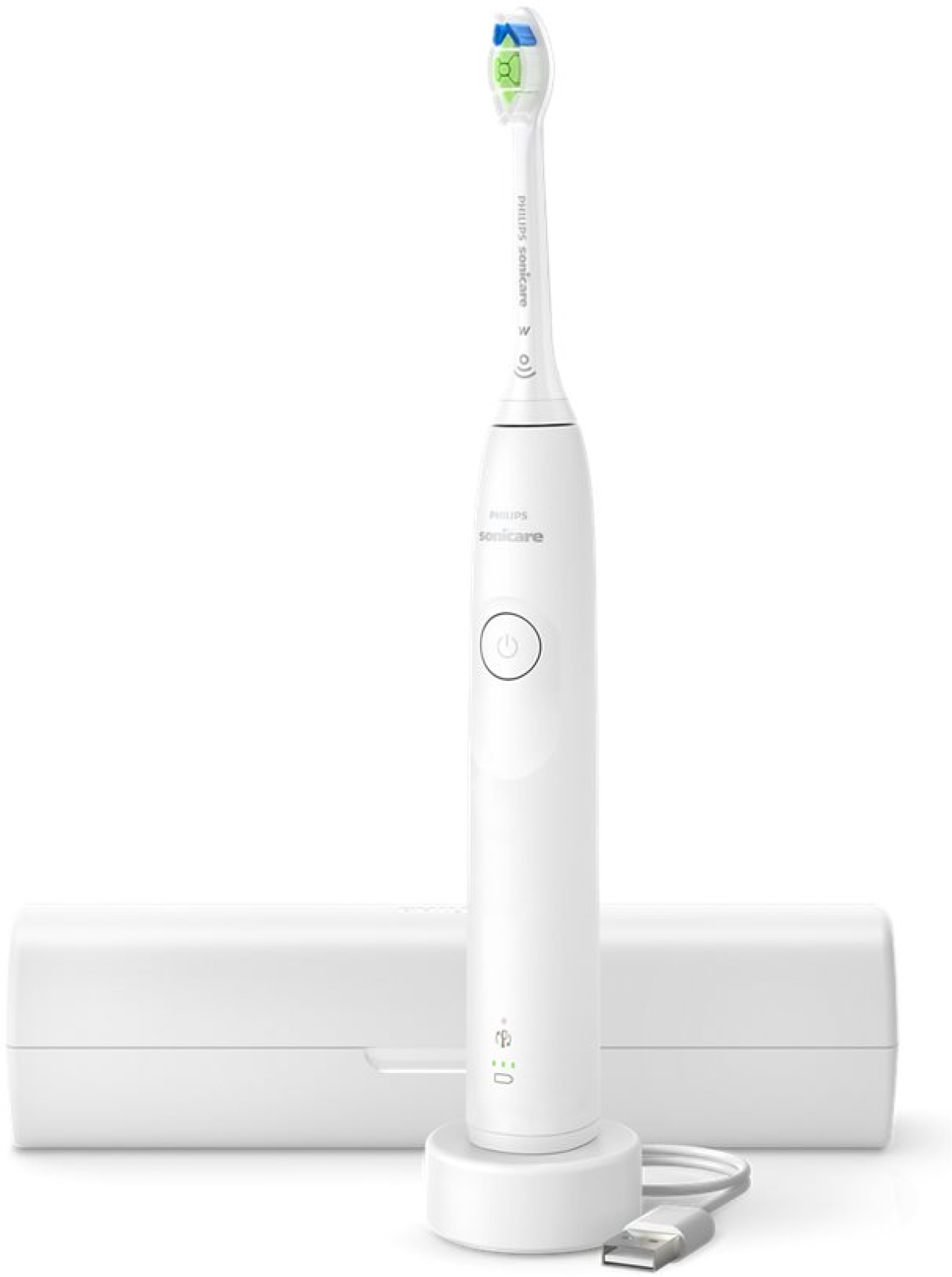 PHILIPS toothbrush Sonicare HX7108-01 BrushPacer and SmartTimer travel case whiteна ниска цена с бърза доставка - BestPC.BG