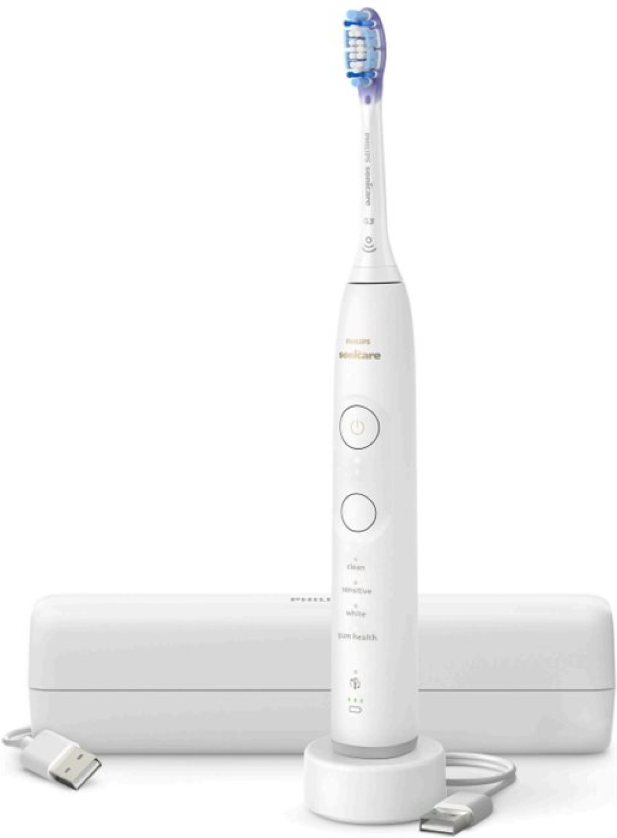 Четка за зъби PHILIPS toothbrush Sonicare HX7420-01 travel charging case whiteна ниска цена с бърза доставка - BestPC.BG